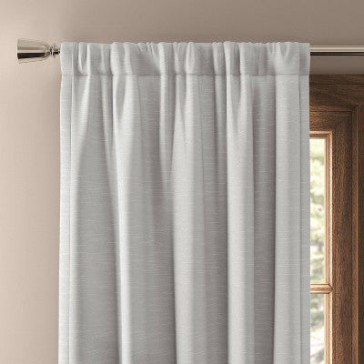  Blackout Henna Window Curtain Panel White - Threshold™