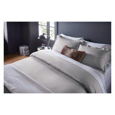  Oblong Faux Fur Throw Pillow Neutral - Threshold™