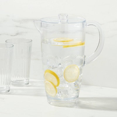  69oz Plastic Lancashire Classic Beverage Pitcher With Lid - Threshold™
