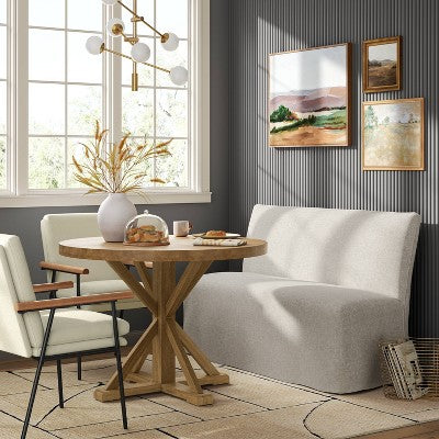  Replacement Slipcover Only For 57" Jean Dining Banquette - Threshold™