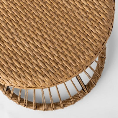  Mulberry 3pc Patio Chat Set - Natural - Threshold™
