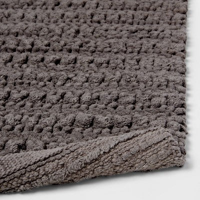  20"x32" Chunky Bath Rug Radiant Gray - Threshold™