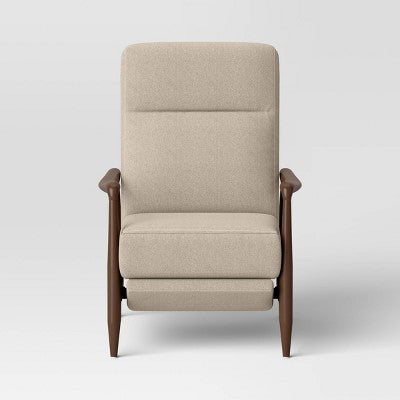  Dusk Mid-Century Wooden Arm Recliner - Threshold™