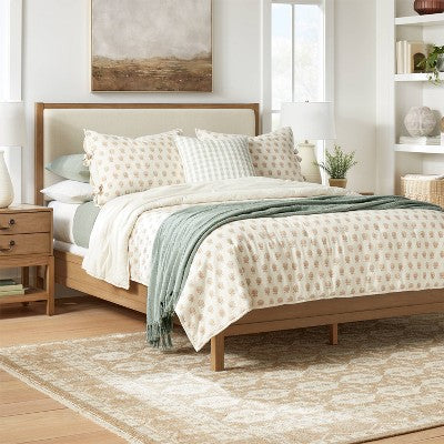 Elmira Bed Frame Brown - Threshold™ Designed With Studio McGee