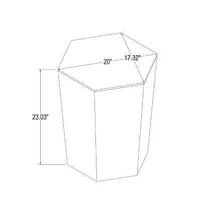  Ogden Burled Wood Accent Table - Threshold™ Designed With Studio McGee