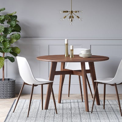  44" Maston Dining Table Round Hazelnut - Threshold™
