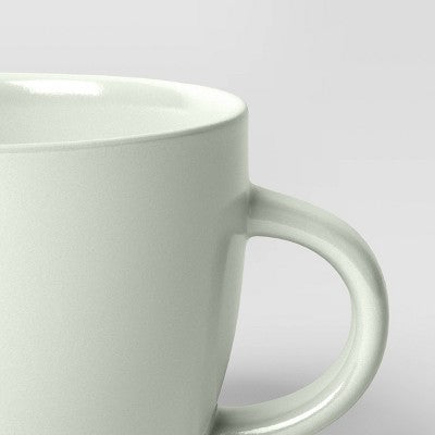  16oz Stoneware Avesta Mug Light Green - Threshold™