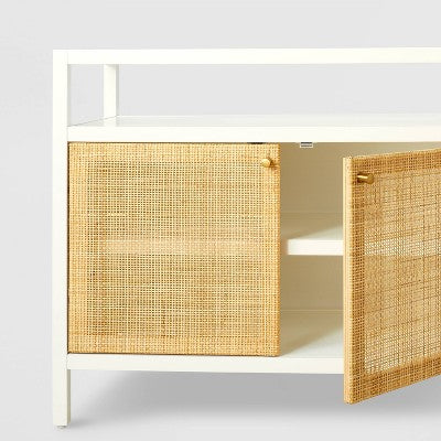  Springville Caned Door TV Stand - Threshold™ Designed With Studio McGee