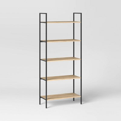  72" Loring 5 Shelf Ladder Bookshelf - Threshold™