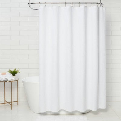  Diamond Matelesse Shower Curtain White - Threshold™