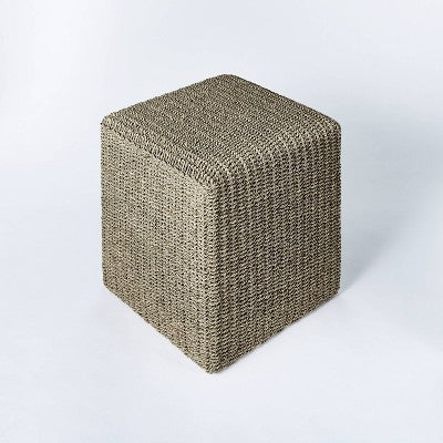  Lynwood Square Woven Cube Natural - Threshold™ Designed With Studio McGee