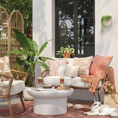  Space Dyed Pattern Outdoor Rug - Threshold™