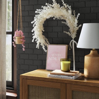  Ring Pampas Grass Wreath - Threshold™