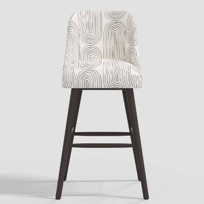  Geller Modern Counter Height Barstool In Patterns - Threshold™