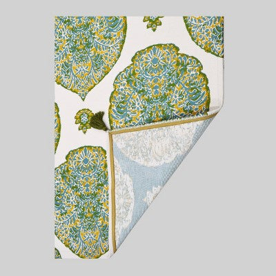  5' X 7' Sunshine Medallion Outdoor Rug Yellow - Threshold™