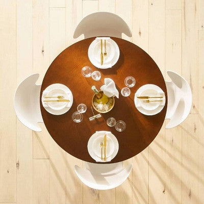  44" Maston Dining Table Round Hazelnut - Threshold™