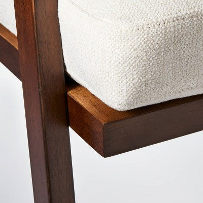  Grantsville Wood Frame Accent Chair With Grid Back - Threshold™ Designed With Studio McGee