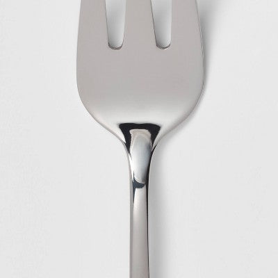  65pc Sussex Flatware Set Silver - Threshold™: Stainless Steel Silverware Service For 12, Dishwasher-Safe