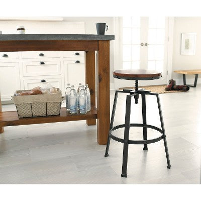  Lewiston Adjustable Swivel Barstool - Threshold