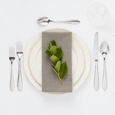  5pc Luxor Place Setting Set Silver - Threshold Signature™