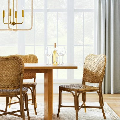 Interlaken Rattan With Woven Seat And Back Dining Chair - Threshold™ Designed With Studio McGee