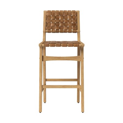  Ceylon Woven And Wood Barstool - Threshold™