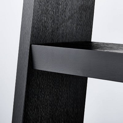  72" Linden Rectangular Wood Dining Table Black - Threshold™ Designed With Studio McGee