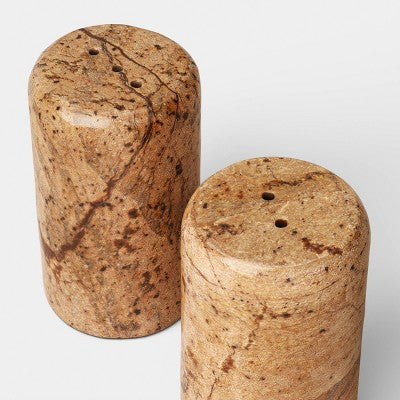  Salt And Pepper Shaker Set Marble - Threshold™