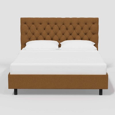  Shamir Platform Bed In Textured Linen - Threshold™