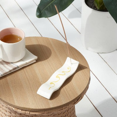  Oversized Citronella Scented Incense And Holder Pineapple Cove - Threshold™