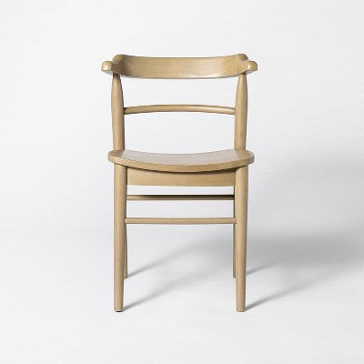  2pk Kaysville Curved Back Wood Dining Chair - Threshold™ Designed With Studio McGee