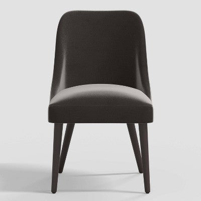  Geller Modern Dining Chair In Shiny Velvet Mystere - Threshold™