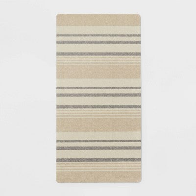  20" X 40" Low Profile Charmed Manor Patterned Polyurethane Kitchen Mat With Foam Rubber Backing - Threshold™