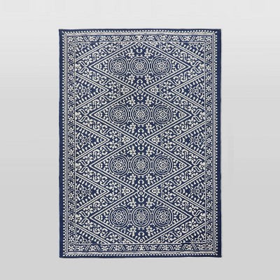  Tapestry Outdoor Rug Blue - Threshold