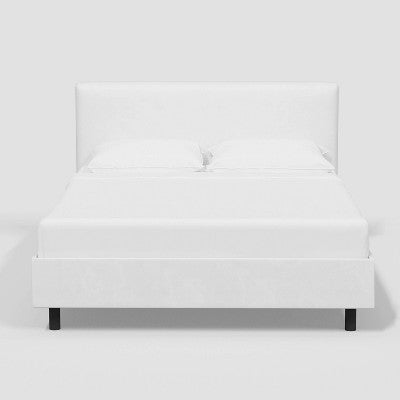  Olivia Upholstered Platform Bed Velvet - Threshold™