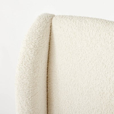  Kessler Bed In Cream Faux Shearling - Threshold™ Designed With Studio McGee