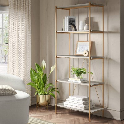  72" Elowen 5 Shelf Bookcase - Threshold™