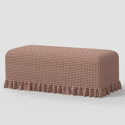  Ruffle Slipcover Dining Bench - Threshold™ Designed With Studio McGee