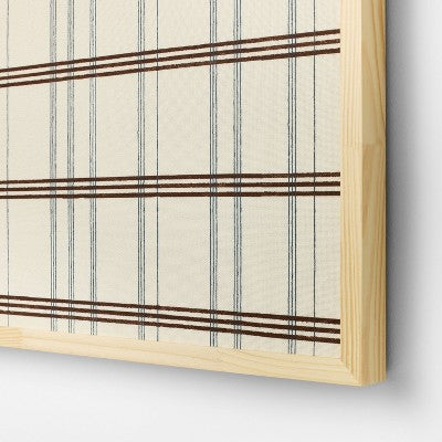  40"x30" Fabric Pinboard With Wood Frame - Threshold™ Designed With Studio McGee