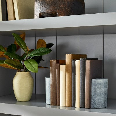  Set Of 2 Soapstone Bookends Gray - Threshold™ Designed With Studio McGee