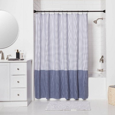  72" Half Moon Dual Mount Shower Rod - Threshold™
