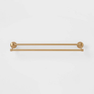  Casual Double Towel Bar - Threshold™