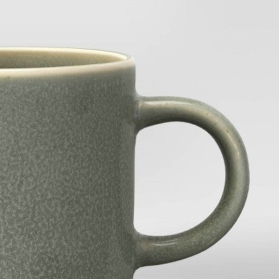  13.52 Fl Oz Stoneware Tilley Mug Olive Green - Threshold™