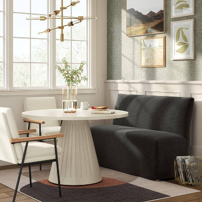  Replacement Slipcover Only For 57" Jean Dining Banquette - Threshold™
