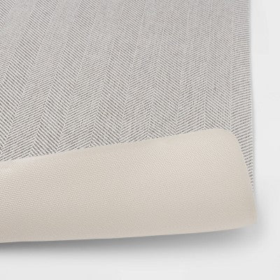  20" X 36" Herringbone Comfort Mat Light Gray - Threshold™