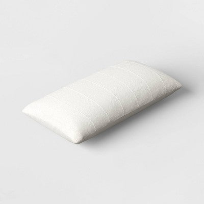 Oversized Woven Cotton Slubby Striped Throw Pillow Ivory - Threshold™