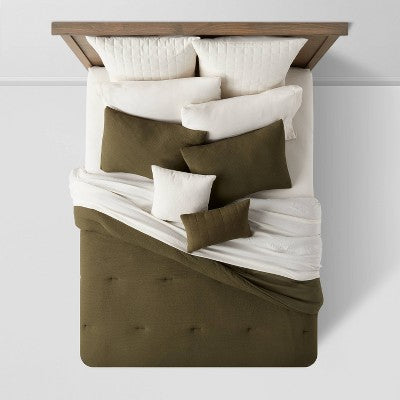  12pc Micro Texture Comforter & Sheet Bedding Set - Threshold™