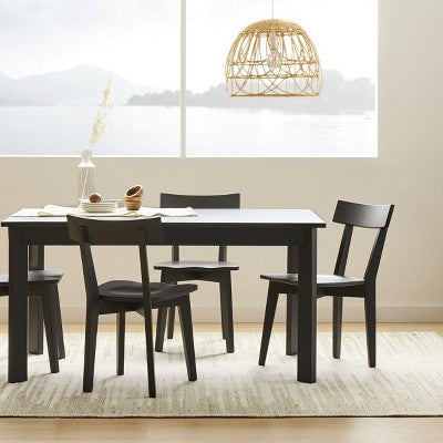  Bombelli Modern Extendable Dining Table Black - Threshold™